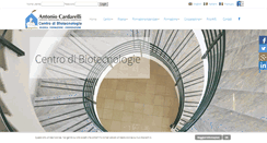 Desktop Screenshot of centrodibiotecnologie.org